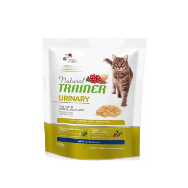 Natural Trainer Low Grain Cat Adult Urinary 300gr Μονόχρωμο