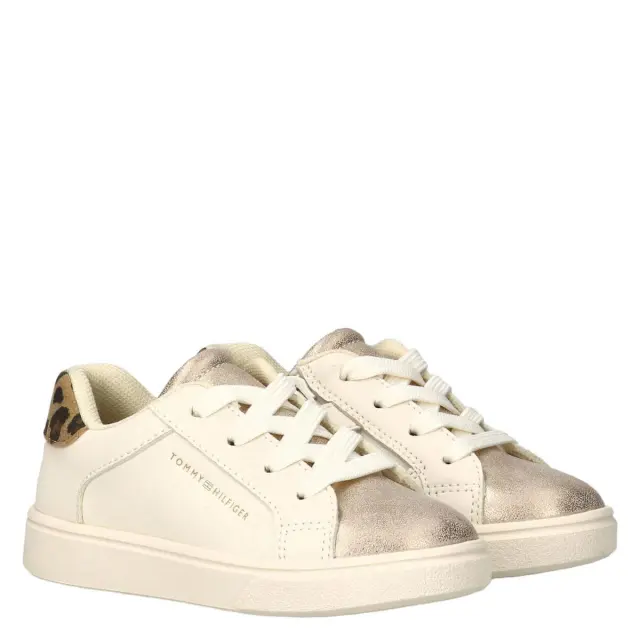 Παιδικά Sneakers Tommy Hilfiger Κορίτσι T1A9-35064-0826Y628 Λευκά Άσπρο - 21 2