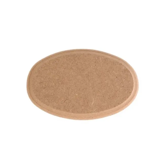 Επιφάνεια Mdf Οβάλ μεσαία 20x15cm