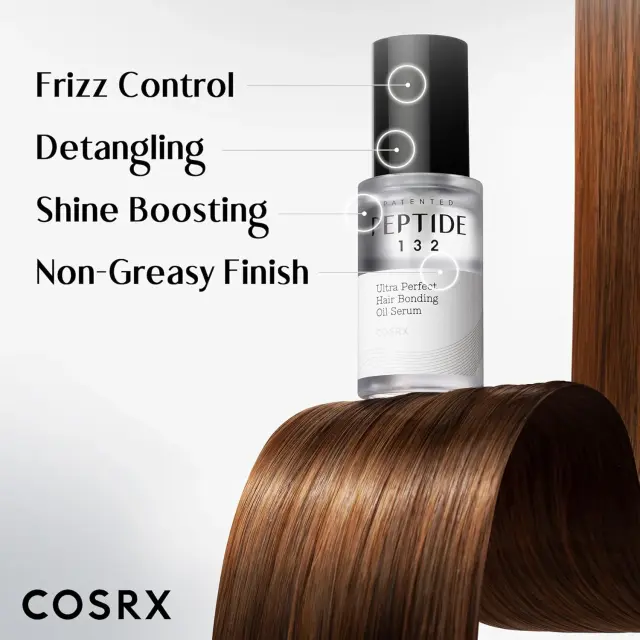 Cosrx Peptide 132 Ultra Perfect Hair Bonding Oil Serum - Θρέψη, λάμψη + λείανση χωρίς λιπαρότητα,28ml 2