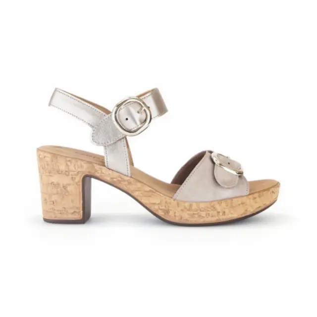 Gabor Πέδιλα Γυναικείο δέρμα Nubuck Μπεζ GAB/44764 62-RABBIT
