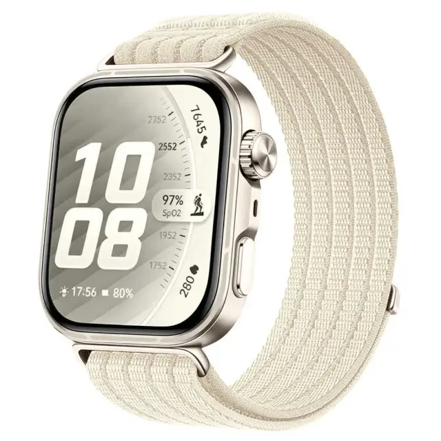 Techsuit - Watchband (W085) - Huawei Watch Fit 3 / Fit 4 / Fit 4 Pro / Fit 5 / Fit 5 Pro - Starlight