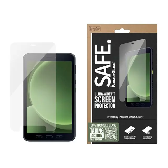 Panzerglass Screen Protection SAFE Ultra-Wide Fit Galaxy Tab Active5 / Active3