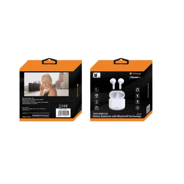 Earphone TWS iXchange BT ES-02 White 3