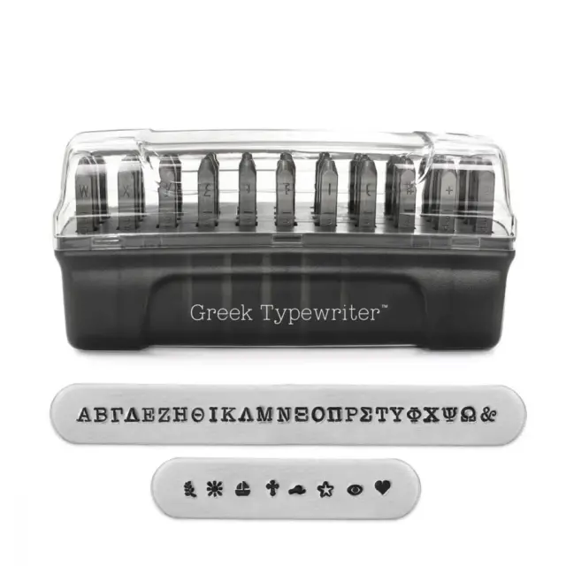 Impressart Σετ Γράμματα Ελληνικά Κεφαλαία 3mm