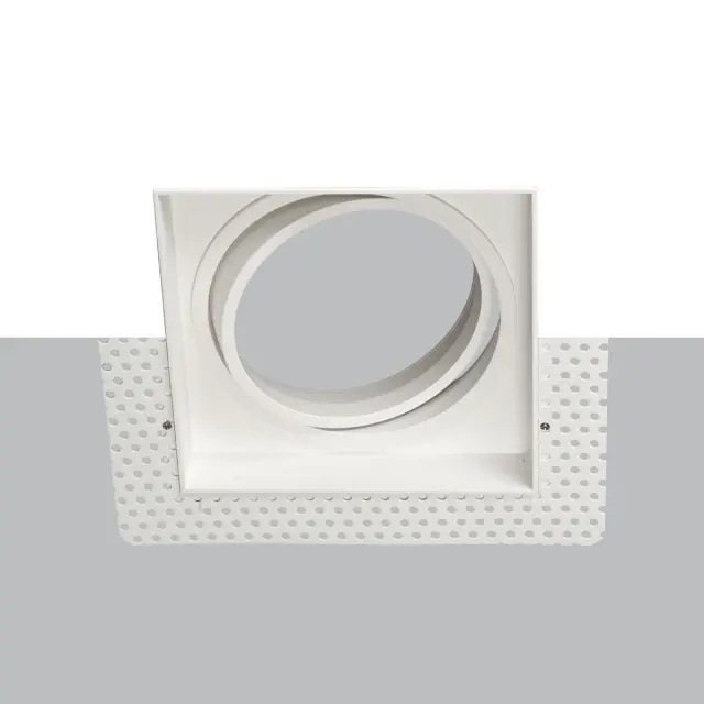Filo 03185/W Σποτ τετράγωνο κινητό trimless 15x15cm λευκό Άσπρο 3