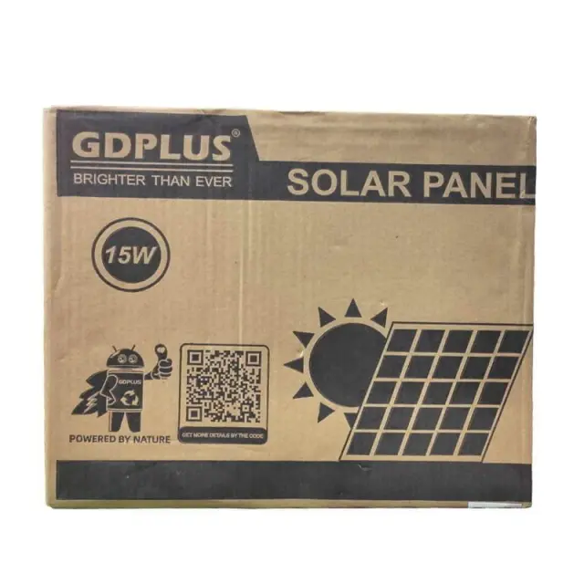 GDPlus Ηλιακό φωτοβολταϊκό πάνελ 15W – Solar panel 620059 3