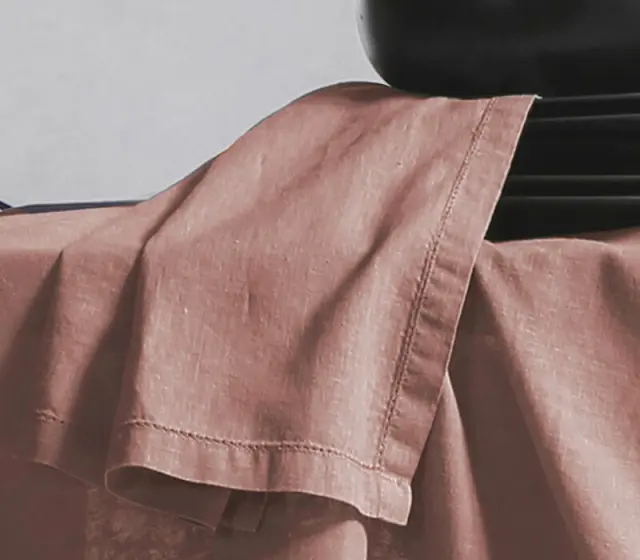 ΠΕΤΣΕΤΑ ΦΑΓΗΤΟΥ ΒΑΜΒ-ΛΙΝΟ COTTON-LINEN 50X50 ENG. ROSE - NEF NEF