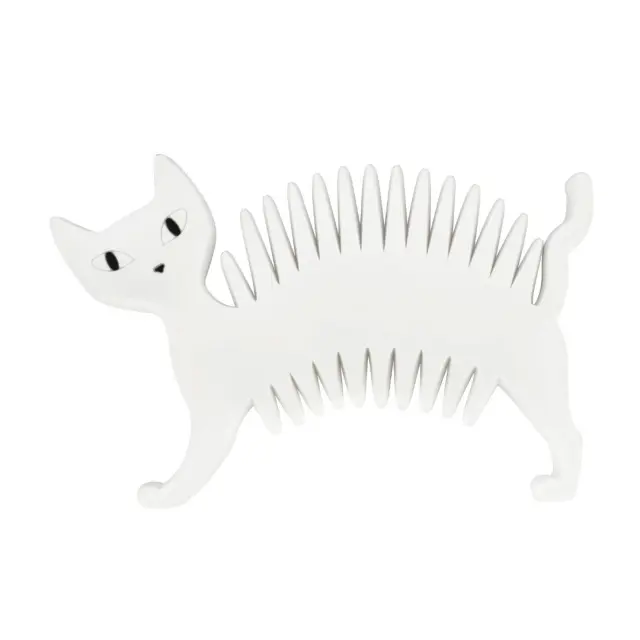 Pylones Θήκη για σαπούνι: Soapy Cat - Λευκό