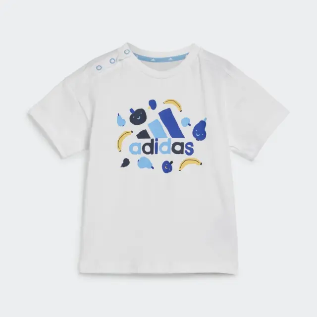 Adidas Bebe I Fruit T Set White-Blue IS2682 - 18Μ 2