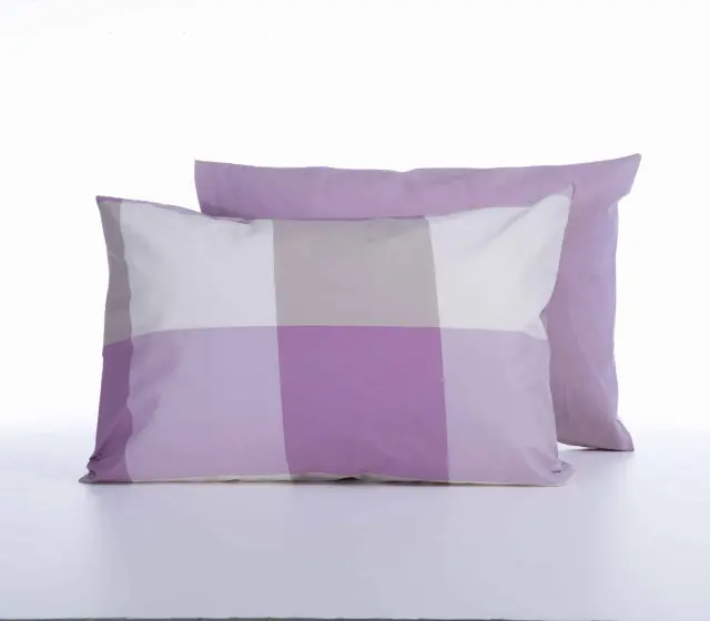 ΜΑΞΙΛΑΡΟΘΗΚΗ CASUAL CHECK 52Χ72 NEF-NEF HOMEWARE MAUVE 2