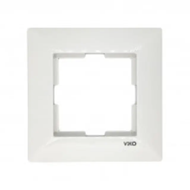 Meridian Accessory White One Gang Frame