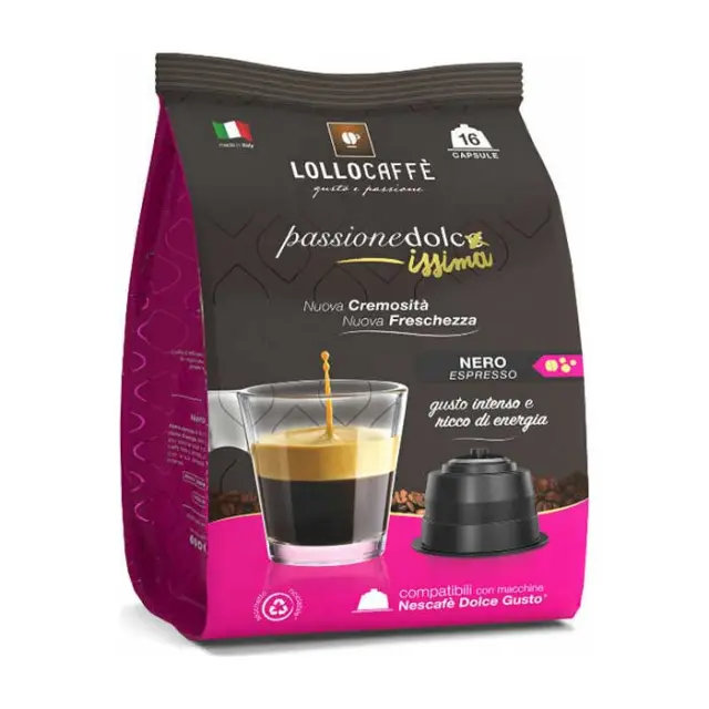 Lollo Nero 16 τμχ | Dolce Gusto
