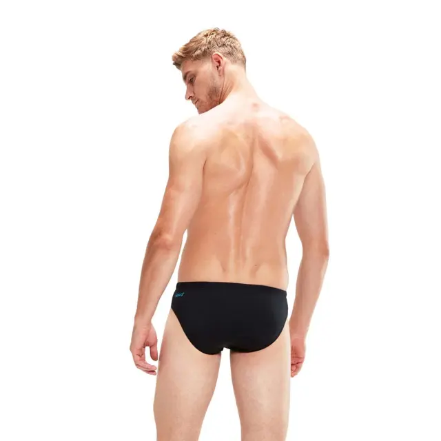 Speedo Men's Hyper Boom Splice 7cm Brief Swim Slip Μαύρο - Μπλε 800301715147 (Speedo) - 32 2