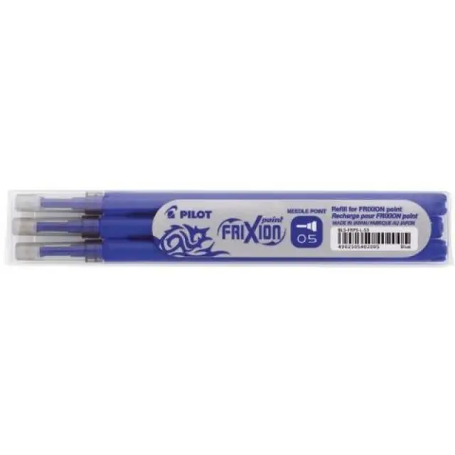 Ανταλλακτικό Pilot Frixion point μπλε 0,5mm 3 τεμ.