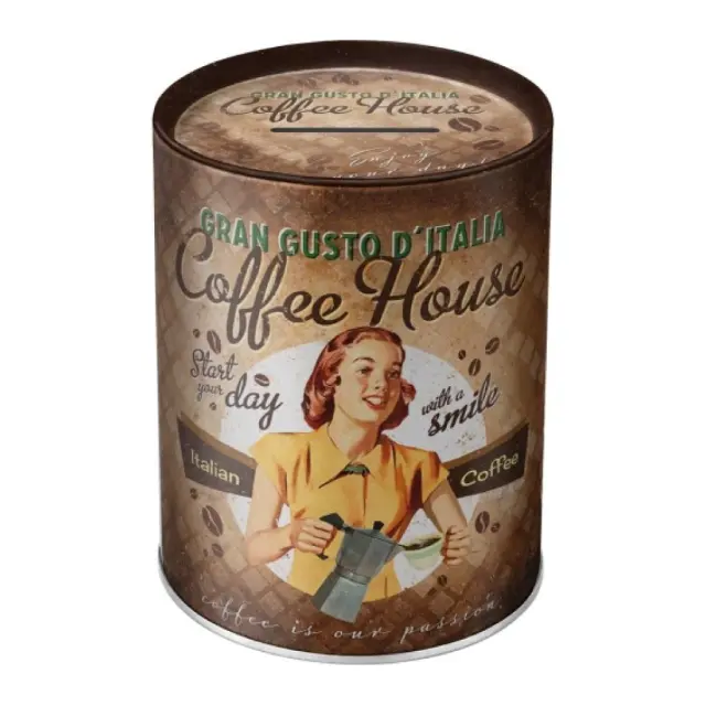 Nostalgic-Art Κουμπαράς Coffee & Chocolate - Coffee Fund
