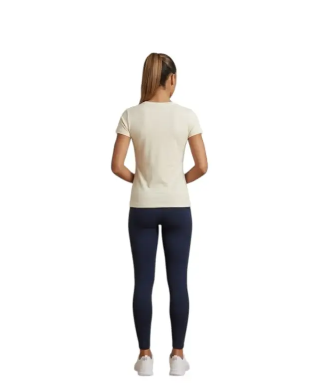 Freddy - Γυναικεία Μπλούζα T-Shirt Short-Sleeved S26WCYLT1-W33 Μπεζ 2