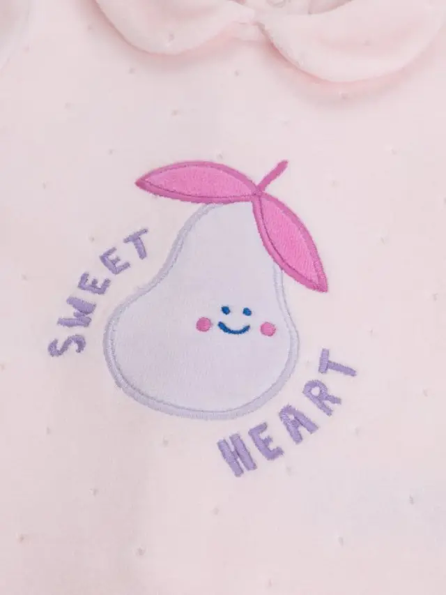 Βρεφική Πιτζάμα για Κορίτσια Sweet Pear ΡΟΖ 3