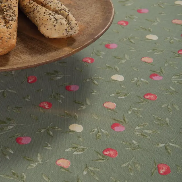 Τραπεζομάντηλο Sweet Apple 140x240 Nef Nef Homeware, 50% BAMB-50% ΠΟΛ - GREEN (040780) 2