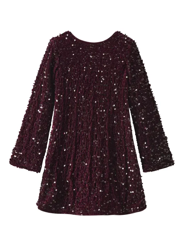 Name it-KIDS G-12 Burgundy_BLACK BOW-Burgundy - 8Y 3