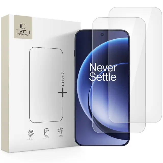 Tech-protect Glass Fit+ 2-pack Oneplus 15 Clear