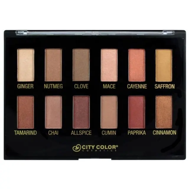 City Color Spice Me Up Palette 12 X 1 gr