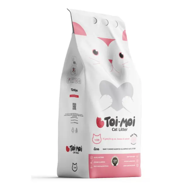 Άμμος υγιεινής Γάτας Toi Moi Natura Baby Powder Clumping Cat Litter 10kg
