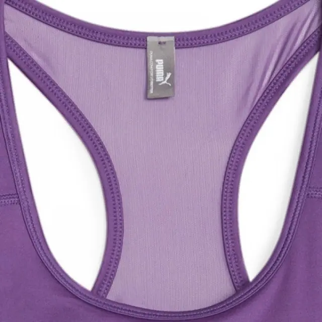 Puma Mid Impact 4Keeps Graphic Bra (524418-13) - Μώβ 2