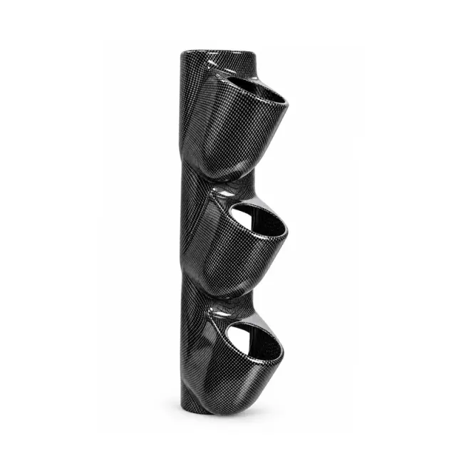 Τριπλή Βάση Οργάνων Αυτοκινήτου Gauge Pod Carbon Look 49cm - Triple Car Gauge Pod Holder Carbon Look 081259 2