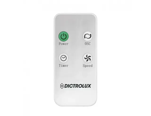 Ανεμιστήρας Πύργος Dictrolux 586171 με τηλεχειριστήριο, ισχύ 45W και 3 ταχύτητες - Λευκό180082 2