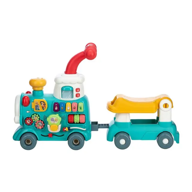 FreeON Free2Move Magic Train Τρενάκι Περπατούρα 5 σε 1 Green 12+ Μηνών