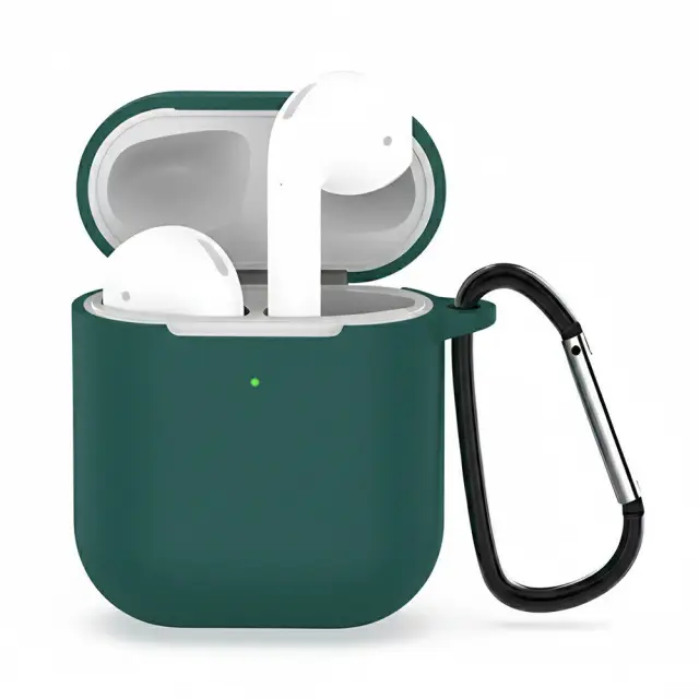 Techsuit® Smooth Ultrathin Θήκη για AirPods 1/2- Dark Green