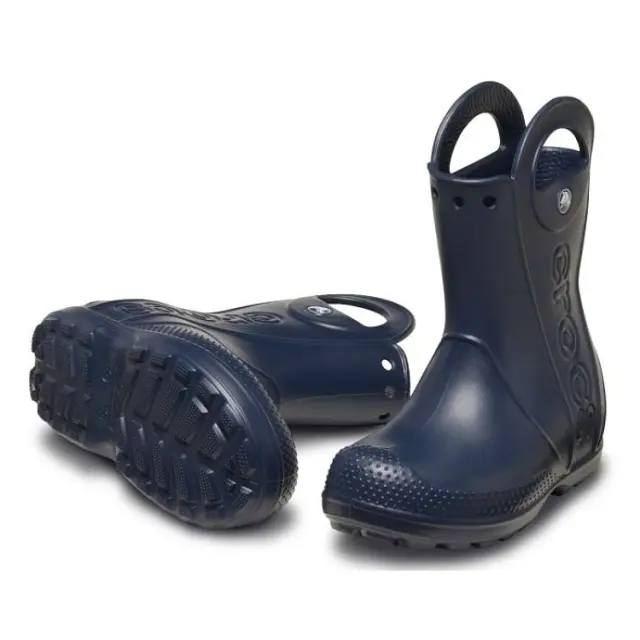 Παιδικές Γαλότσες Crocs Handle Rain Navy (Μεγέθη 22-28) ΜΠΛΕ 2