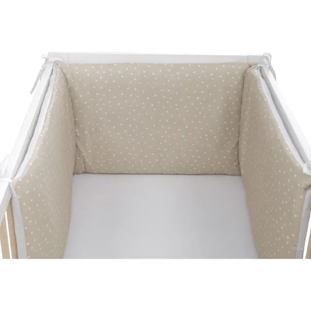 Πάντα κρεβατιού Bubaba Dots beige 40x190cm