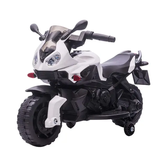 Μηχανή ηλεκτροκίνητη Globo Spidko Moto 6V 4,0AH 85x42x53cm White 41551 (3+ ετών)