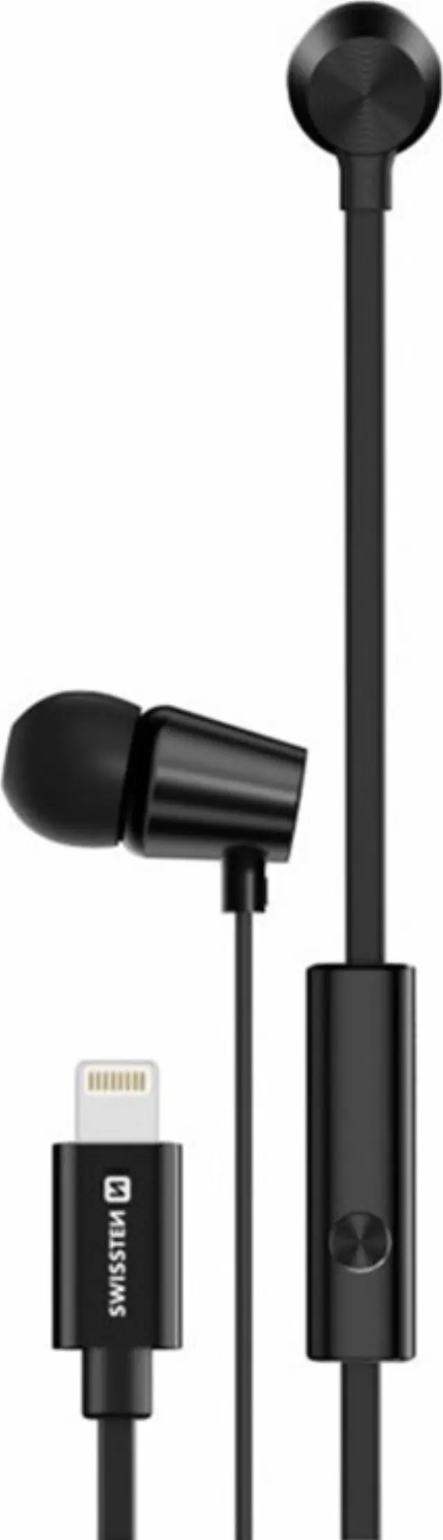 Ακουστικά Handsfree Swissteen Dynamic Lightning YS500 - Lightning - Black