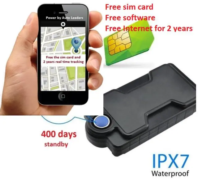 Φορητη συσκευή Gps Tracker και sos μετακίνησης με μπαταρία μεγάλης αυτονομίας και sos μετακίνησης μαζί με κάρτα sim με 2 χρόνια δωρεάν Internet για ζωντανή παρακολούθηση TK05-2