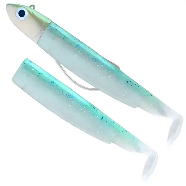 Σιλικονούχο Fiiish Black Minnow No2.5 Combo BM3145 Combo Off Shore - 16g Green Glitter