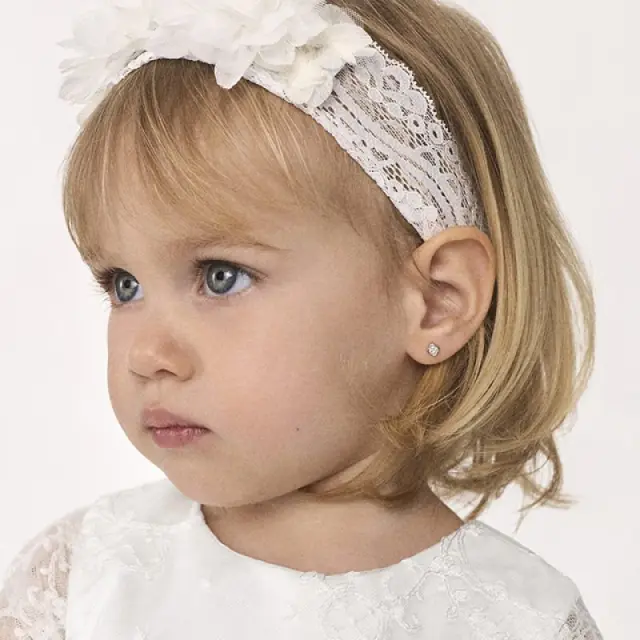 Baby 6 μηνών έως 4 ετών Κορδέλα κρεμ - One Size