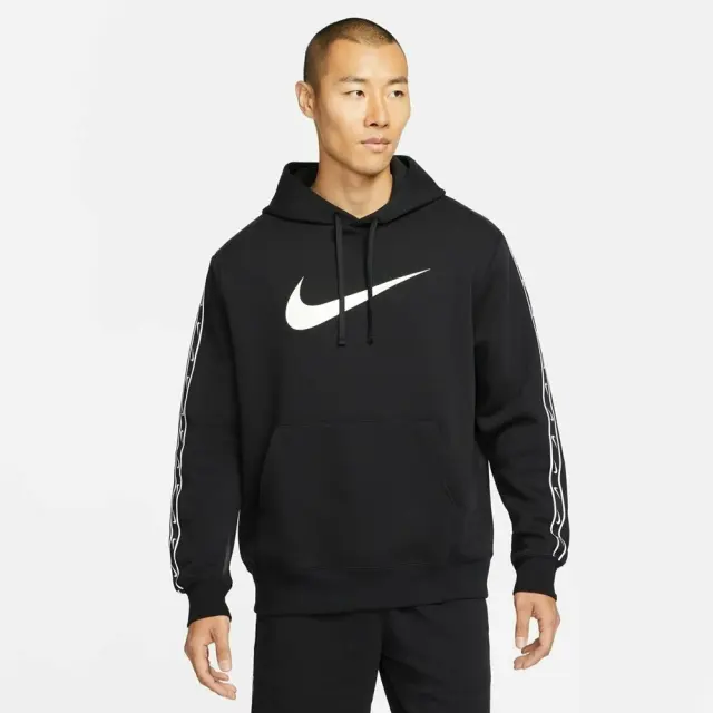 Nike Sportswear Repeat Fleece Hood (DX2028-010) - Μαύρο - XXL