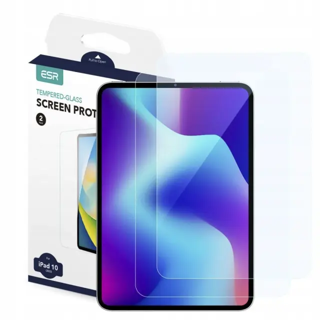 ESR Tempered Glass Apple iPad 10.9 2022 (10 Gen) / 11 2025 (11 Gen) Clear [2 PACK]