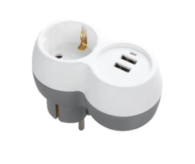 Technik Professional Πρίζα 1 Θέση + 2 USB-A 16A 41.004.0001