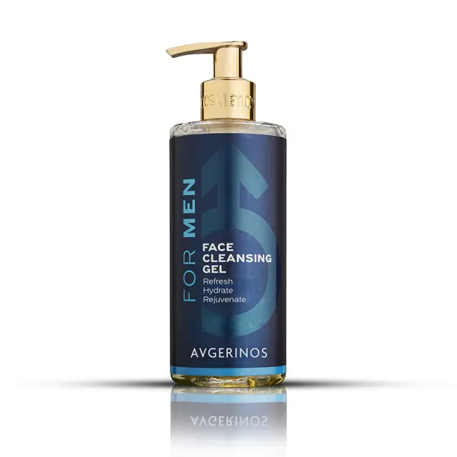 Avgerinos Cosmetics Υγρό Τζελ Καθαρισμού Προσώπου Άνδρα 300ml