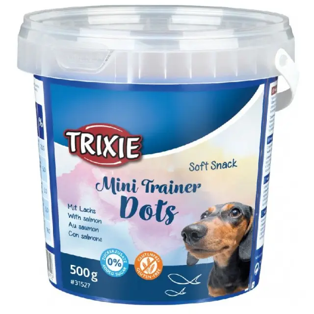 Trixie Mini Trainer Dots Λιχουδιά Σκύλου Χωρίς Γλουτένη με Σολομό 500gr