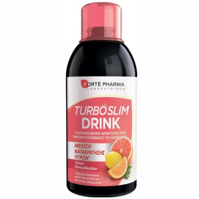Forte Pharma Turboslim Drink Συμπλήρωμα για Αδυνάτισμα 500ml Εσπεριδοειδή