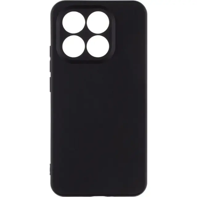 OBAL:ME® Matte Θήκη Σιλικόνης για Xiaomi 15T-Black 2