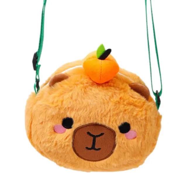 Puckator Λούτρινο Τσαντάκι ώμου / Plush Crossbody Bag: Capybara