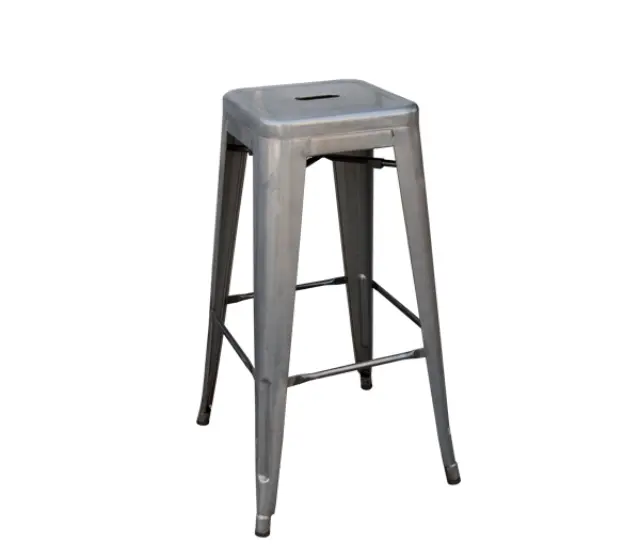 Σκαμπώ Bar RELIX Μέταλλο Metal 43x43 H.76cm