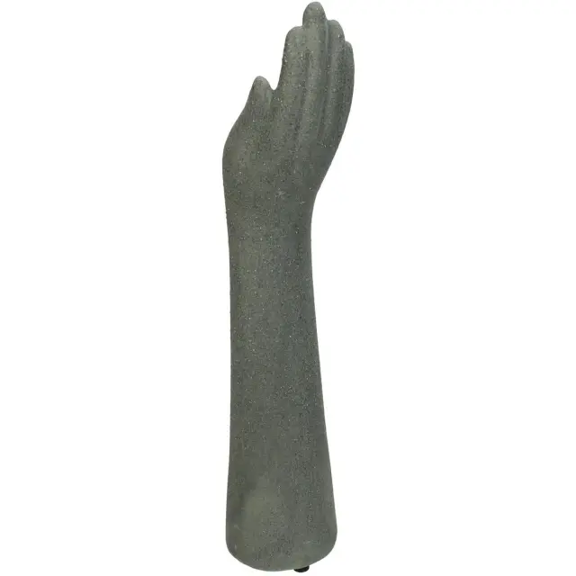Βάζο Χειροποίητο Γκρι Κεραμικό 7x8x25cm 2
