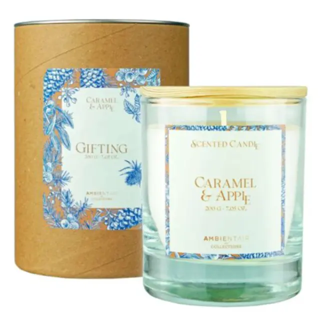 Ambientair Αρωματικό κερί Caramel + Apple 200g .